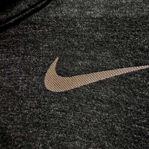 NIKE Dri-Fit Men's Dark Gray Performance Zip-Up Activewear Lightweight Jacket - Picture 4 of 9